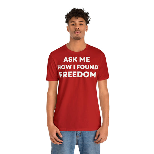 Freedom, Unisex Jersey Short Sleeve Tee (DE)