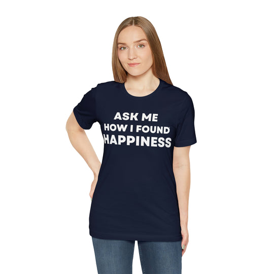 Happiness, Unisex Jersey Short Sleeve Tee (ENG US)