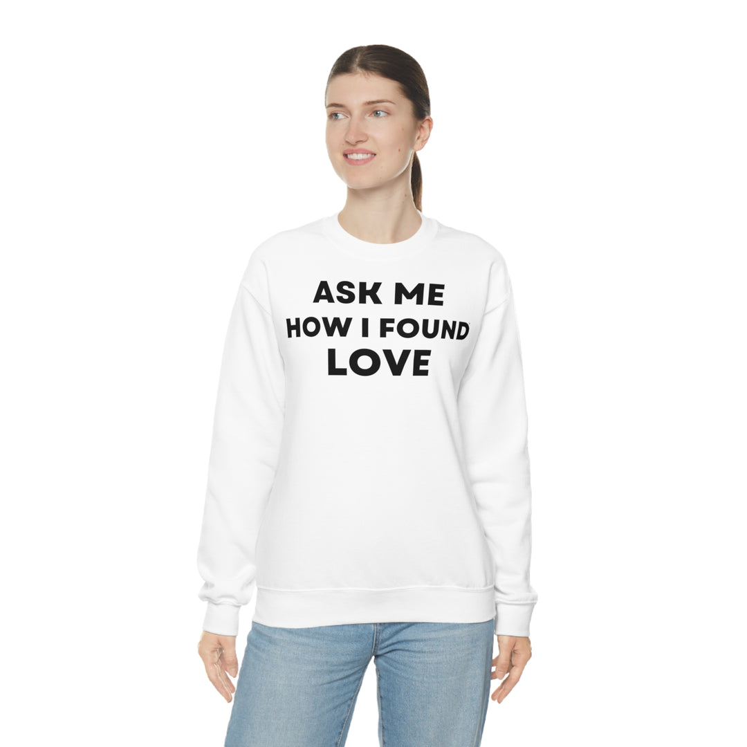 Love (DE), Unisex Heavy Blend™ Crewneck Sweatshirt