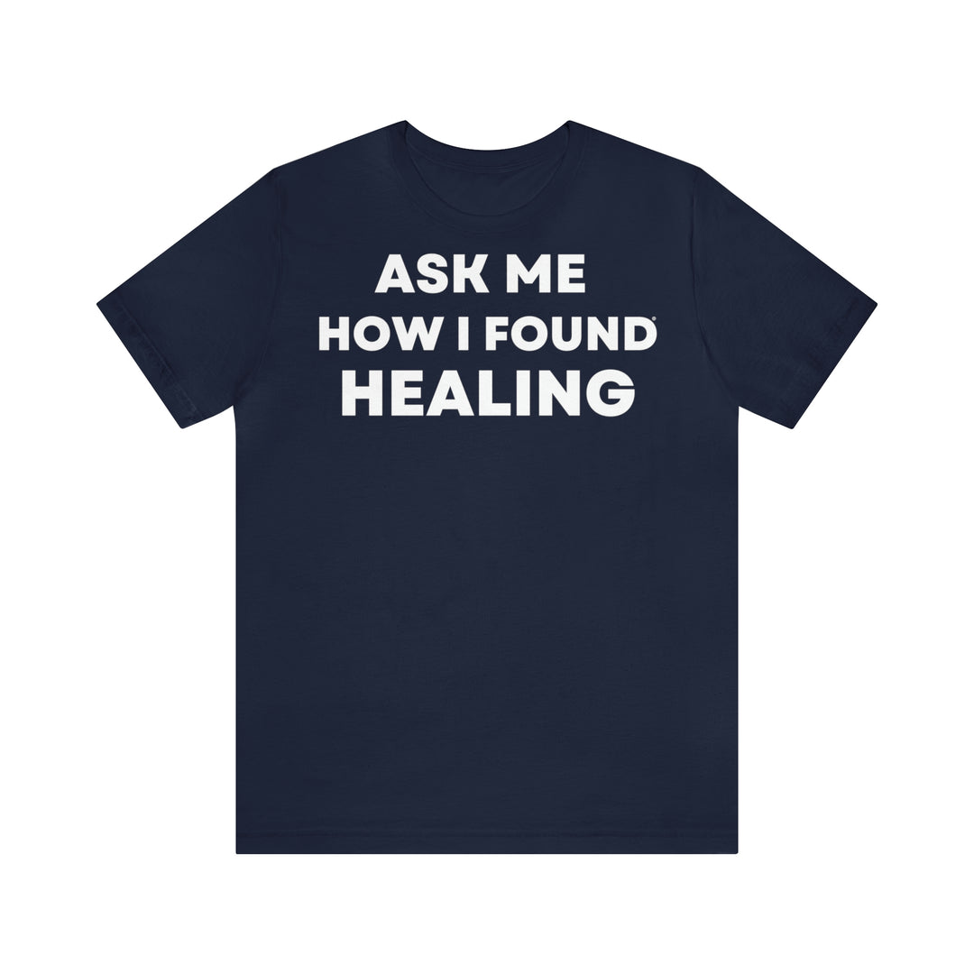 Healing, Unisex Jersey Short Sleeve Tee (DE)