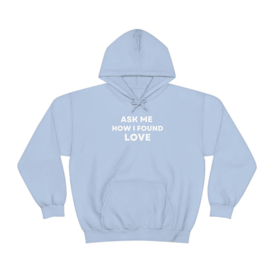 Love, Unisex Heavy Blend™ Hooded Sweatshirt (ENG CDN)