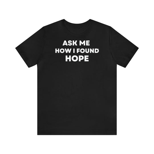 Hope, Unisex Jersey Short Sleeve Tee (ENG UK)