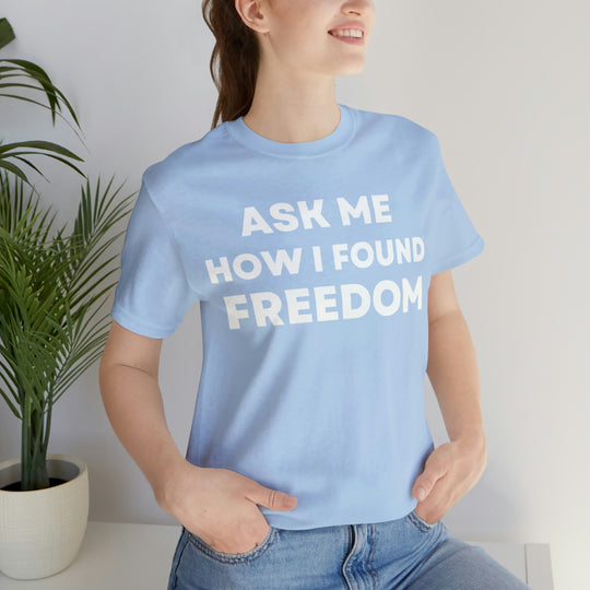 Freedom, Unisex Jersey Short Sleeve Tee (ENG US)