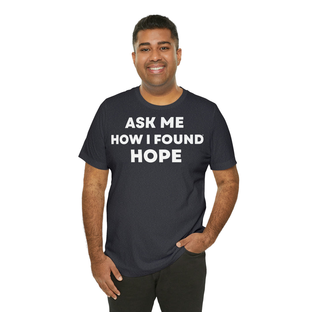 Hope, Unisex Jersey Short Sleeve Tee (ENG EU)