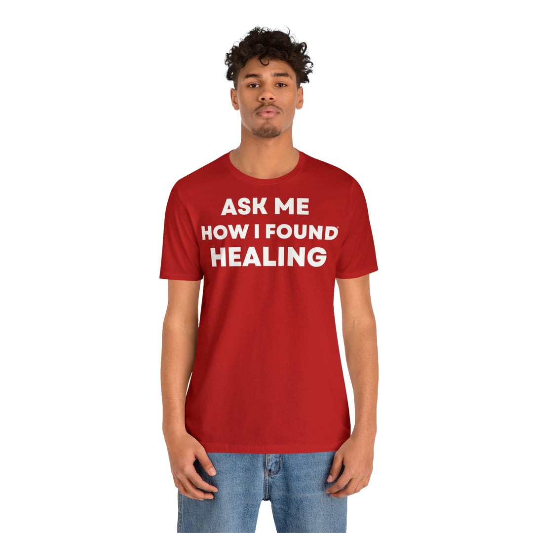 Healing, Unisex Jersey Short Sleeve Tee (ENG UK)