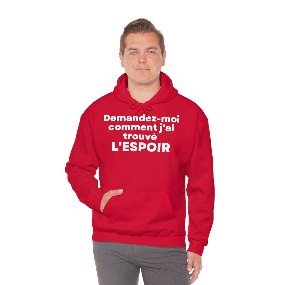 L'espoir/Hope, Unisex Heavy Blend™ Hooded Sweatshirt (FR EU)