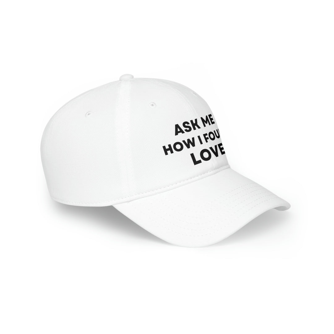 Love, Low Profile Baseball Cap (ENG CDN)