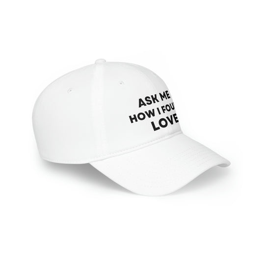 Love, Low Profile Baseball Cap (ENG CDN)