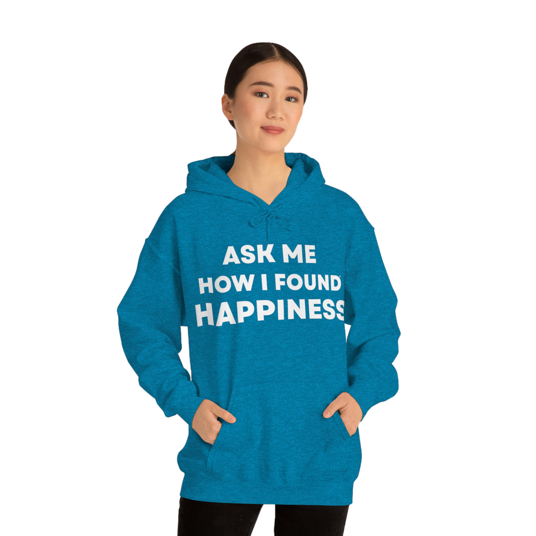 Happiness, Unisex Heavy Blend™ Hooded Sweatshirt (ENG UK)