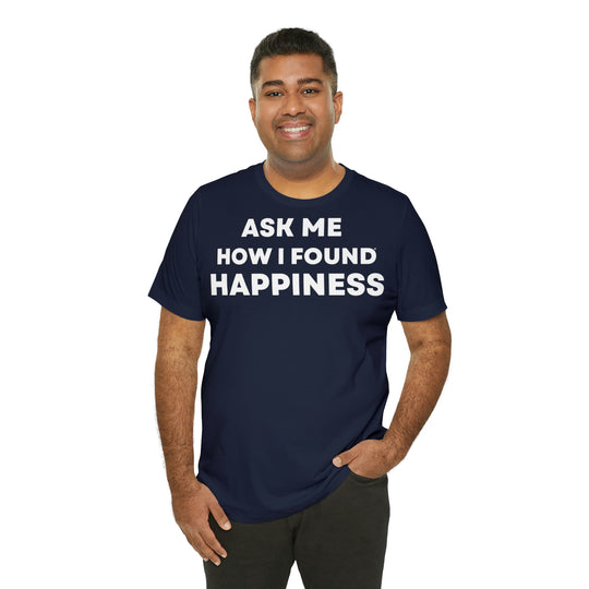 Happiness, Unisex Jersey Short Sleeve Tee (DE)