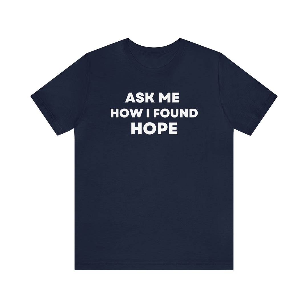 Hope, Unisex Jersey Short Sleeve Tee (ENG US)