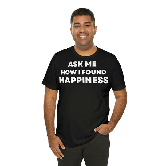 Happiness, Unisex Jersey Short Sleeve Tee (DE)