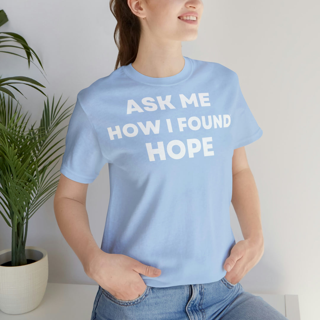 Hope, Unisex Jersey Short Sleeve Tee (ENG UK)