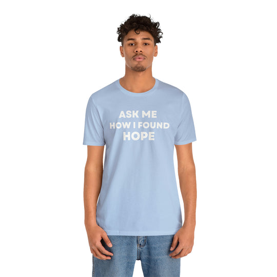 Hope, Unisex Jersey Short Sleeve Tee (ENG US)