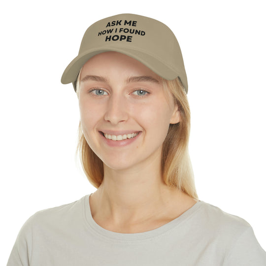 Hope, Low Profile Baseball Cap (ENG CDN)