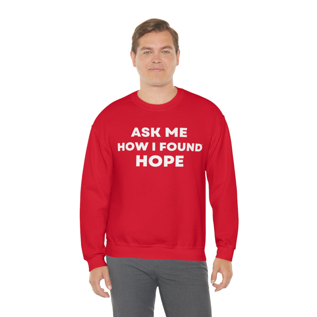 Hope, Unisex Heavy Blend™ Crewneck Sweatshirt (ENG UK)