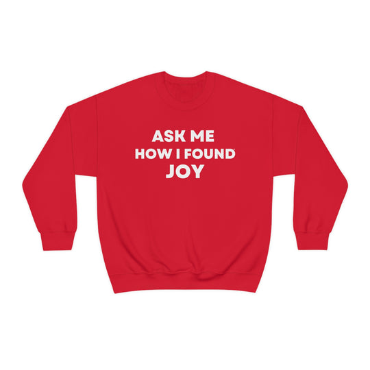 Joy, Unisex Heavy Blend™ Crewneck Sweatshirt (ENG UK)