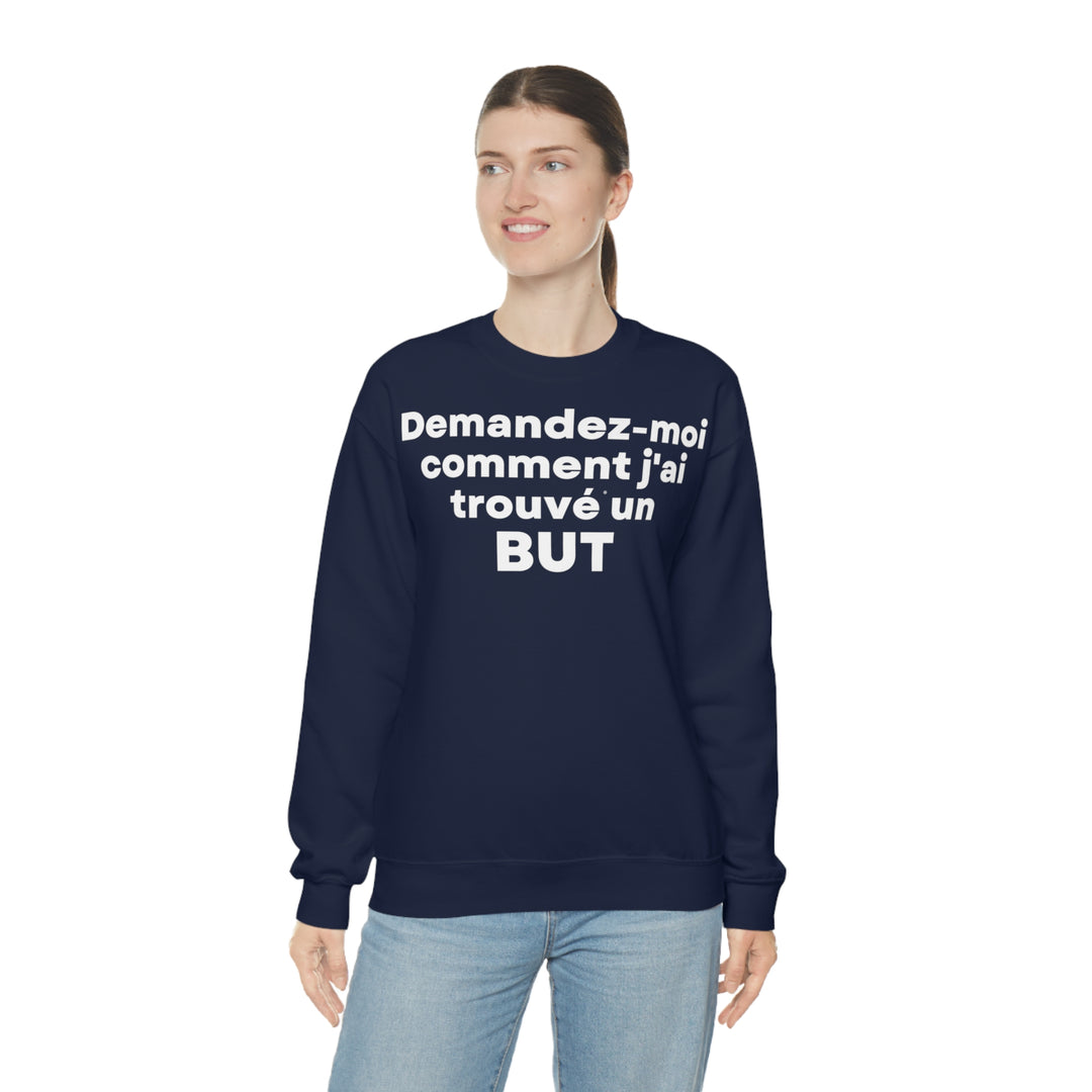 But/Purpose, Unisex Heavy Blend™ Crewneck Sweatshirt (FR EU)