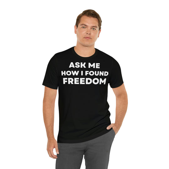 Freedom, Unisex Jersey Short Sleeve Tee (DE)