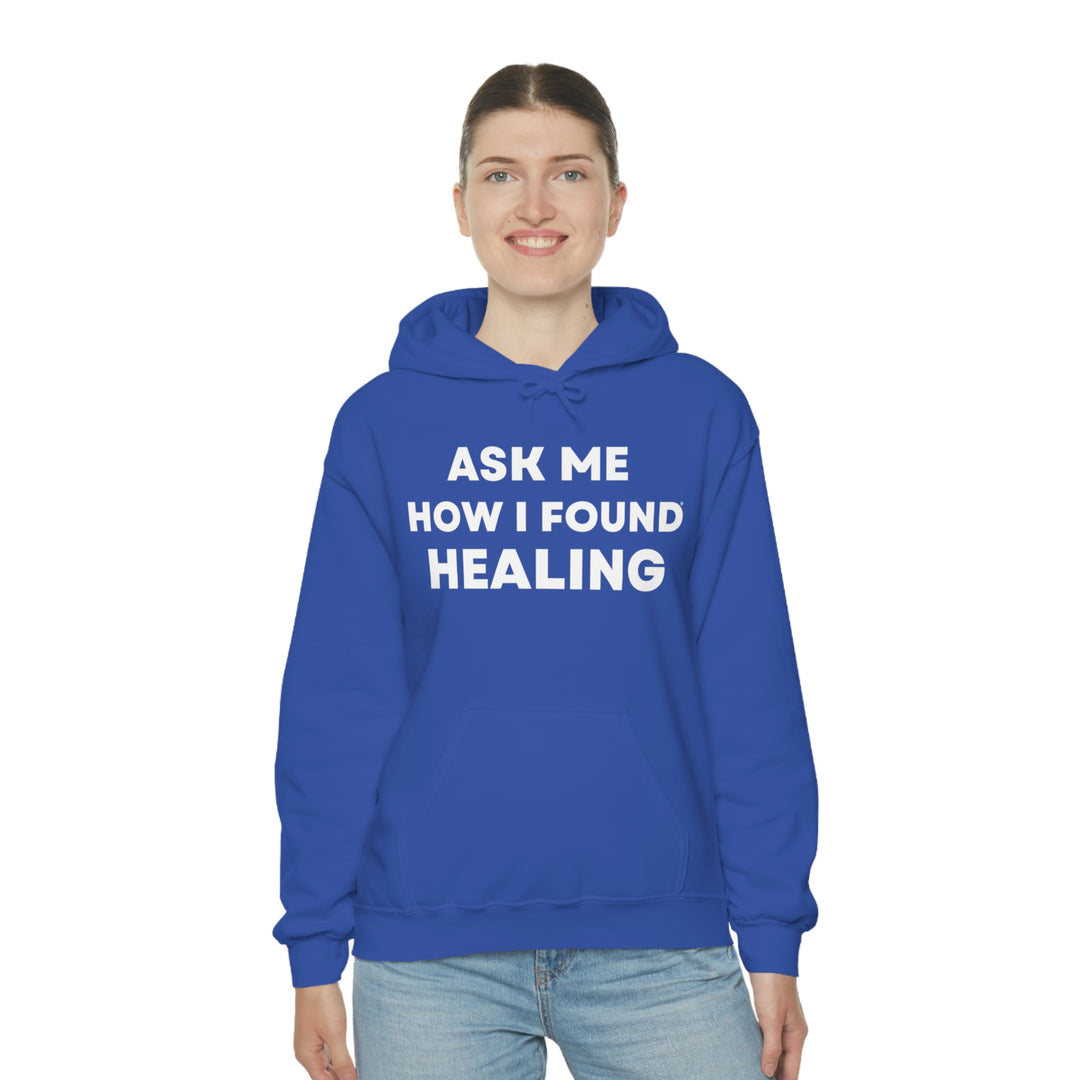 Healing, Unisex Heavy Blend™ Hooded Sweatshirt (ENG US)