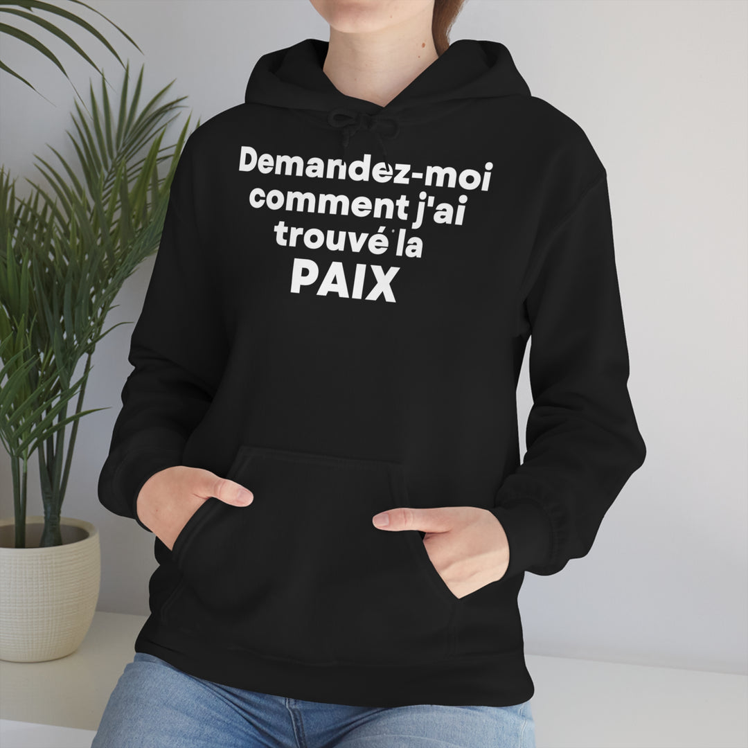 Paix/Peace, Unisex Heavy Blend™ Hooded Sweatshirt (FR EU)