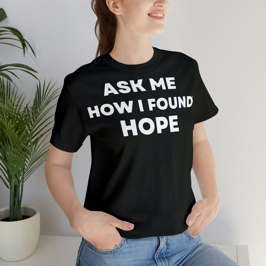 Hope, Unisex Jersey Short Sleeve Tee (ENG EU)