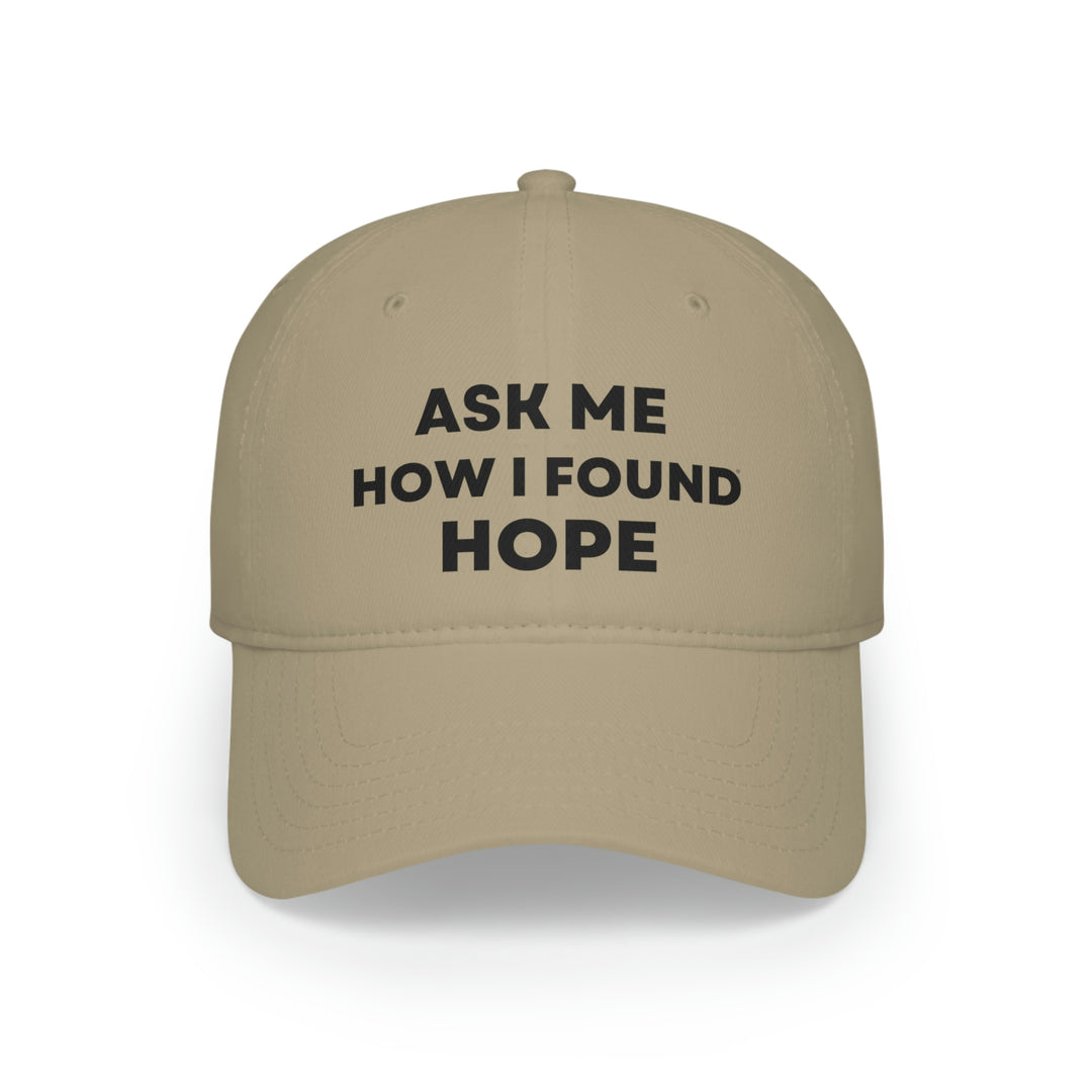 Hope, Low Profile Baseball Cap (ENG CDN)