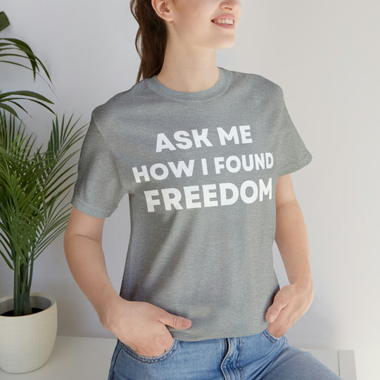 Freedom, Unisex Jersey Short Sleeve Tee (ENG US)