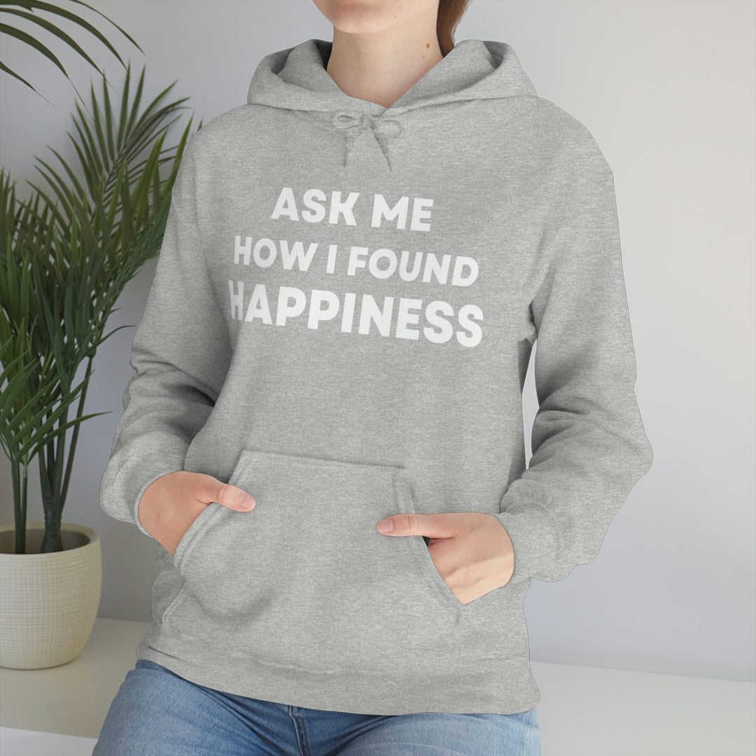 Happiness, Unisex Heavy Blend™ Hooded Sweatshirt (ENG US)