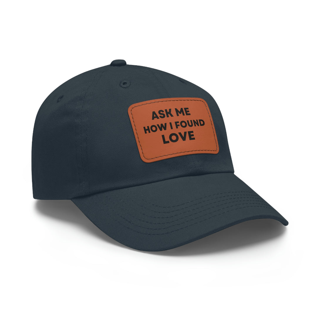 Love, Hat with Leather Patch (Rectangle) (ENG US)