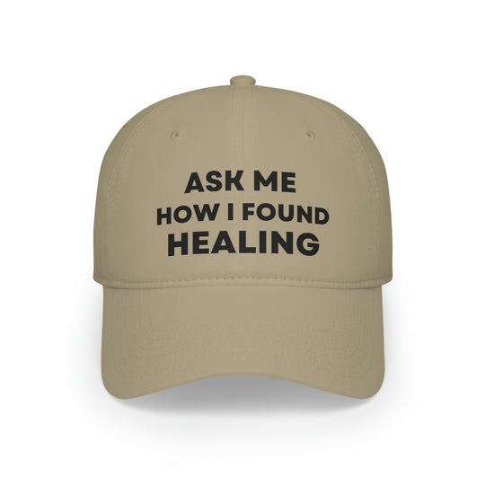 Healing, Low Profile Baseball Cap (ENG CDN)