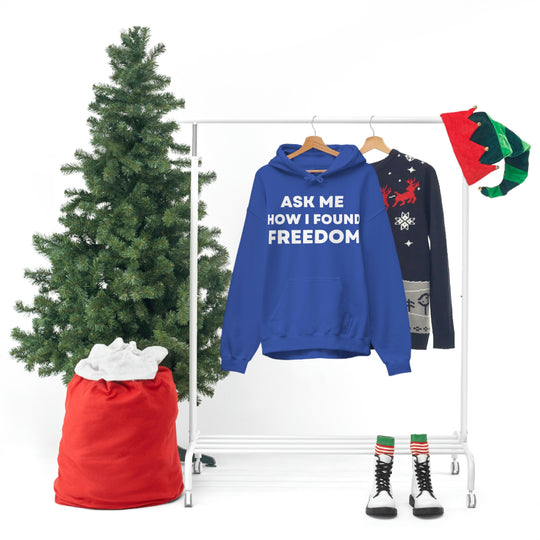 Freedom, Unisex Heavy Blend™ Hooded Sweatshirt (ENG US)