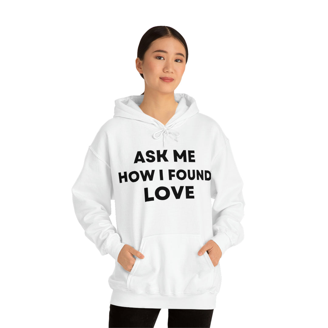 Love, Unisex Heavy Blend™ Hooded Sweatshirt (ENG UK)