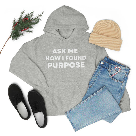 Purpose, Unisex Heavy Blend™ Hooded Sweatshirt (ENG US)