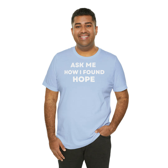 Hope, Unisex Jersey Short Sleeve Tee (ENG UK)