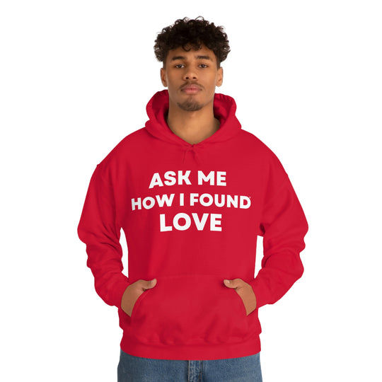 Love, Unisex Heavy Blend™ Hooded Sweatshirt (ENG US)