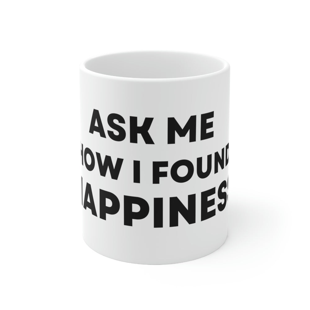 Happiness Ceramic Mug 11oz (ENG US)