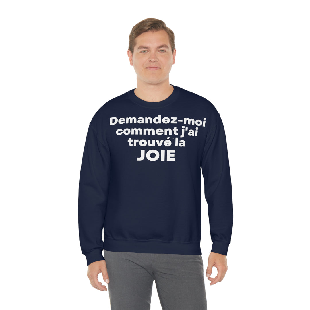 Joie/Joy, Unisex Heavy Blend™ Crewneck Sweatshirt (FR EU)