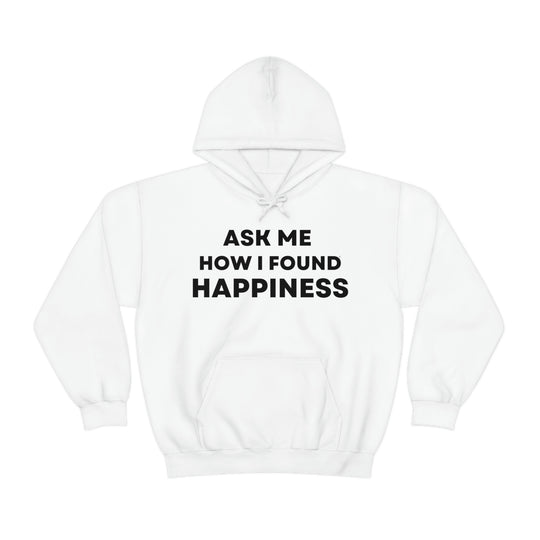 Happiness, Unisex Heavy Blend™ Hooded Sweatshirt (ENG UK)