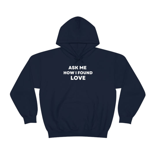 Love, Unisex Heavy Blend™ Hooded Sweatshirt (ENG CDN)