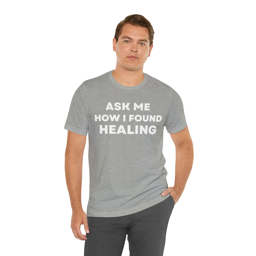 Healing, Unisex Jersey Short Sleeve Tee (ENG US)