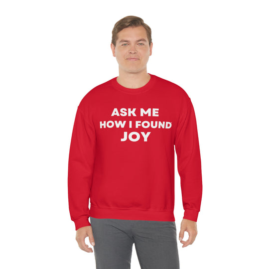 Joy, Unisex Heavy Blend™ Crewneck Sweatshirt (ENG UK)