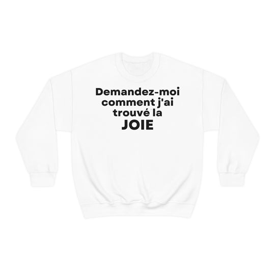 Joie/Joy, Unisex Heavy Blend™ Crewneck Sweatshirt (FR EU)