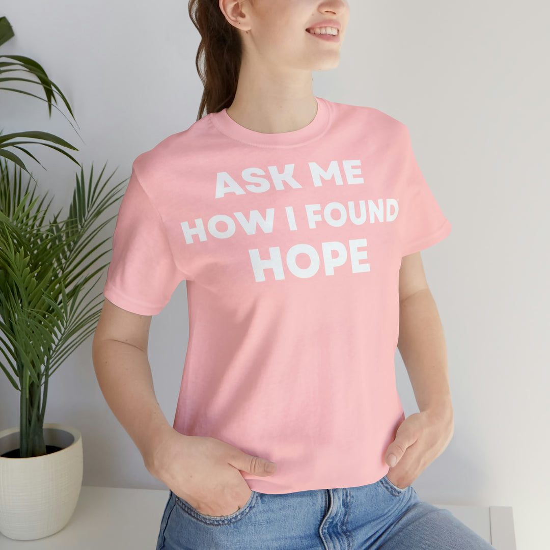 Hope, Unisex Jersey Short Sleeve Tee (ENG EU)