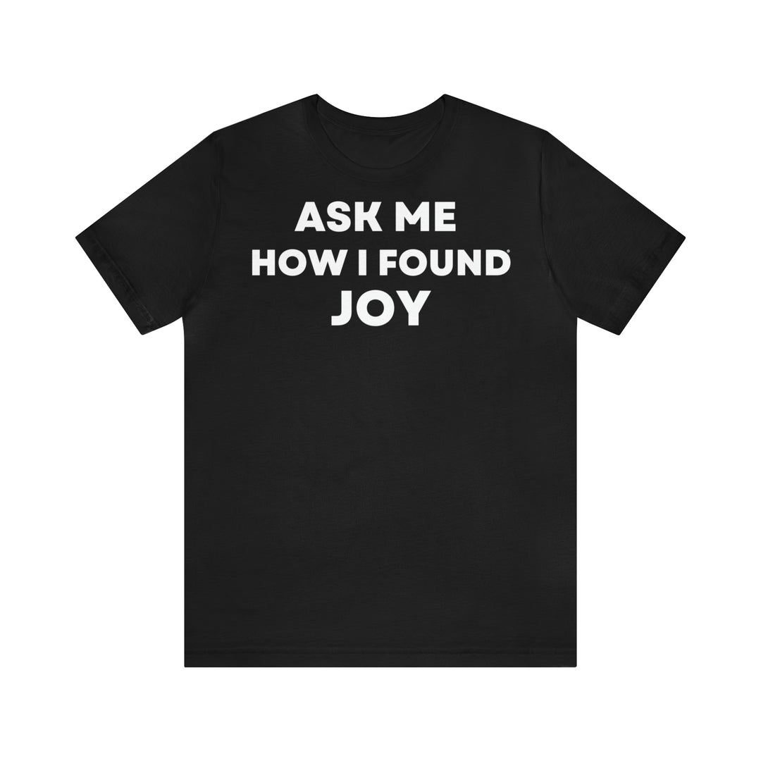 Joy, Unisex Jersey Short Sleeve Tee (ENG UK)