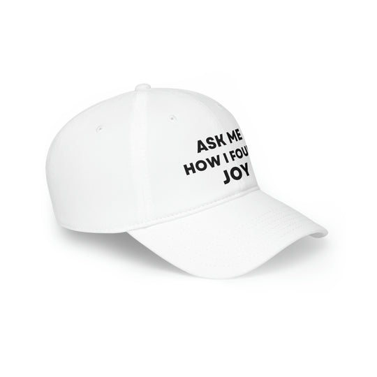 Joy, Low Profile Baseball Cap (ENG CDN)