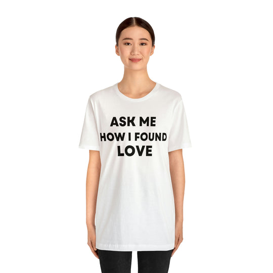 Love, Unisex Jersey Short Sleeve Tee (ENG US)