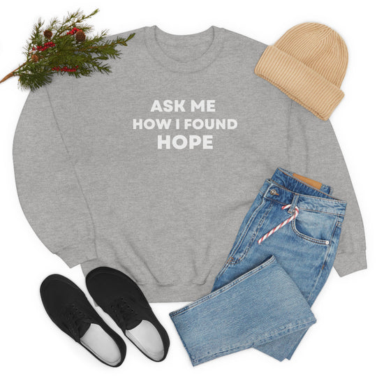 Hope, Unisex Heavy Blend™ Crewneck Sweatshirt (ENG CDN)