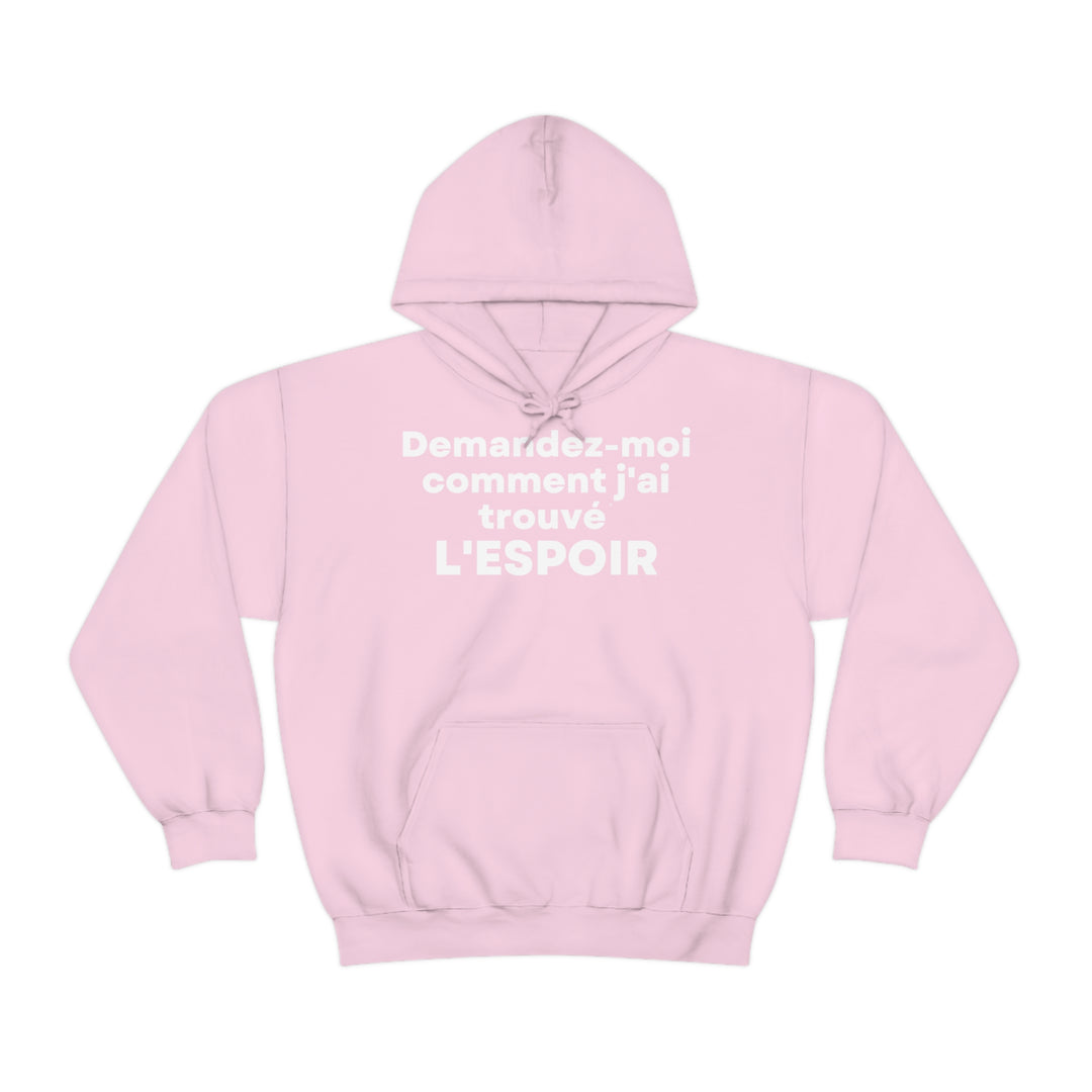 L'espoir/Hope, Unisex Heavy Blend™ Hooded Sweatshirt (FR EU)