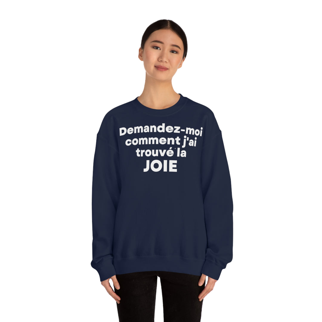 Joie/Joy, Unisex Heavy Blend™ Crewneck Sweatshirt (FR EU)